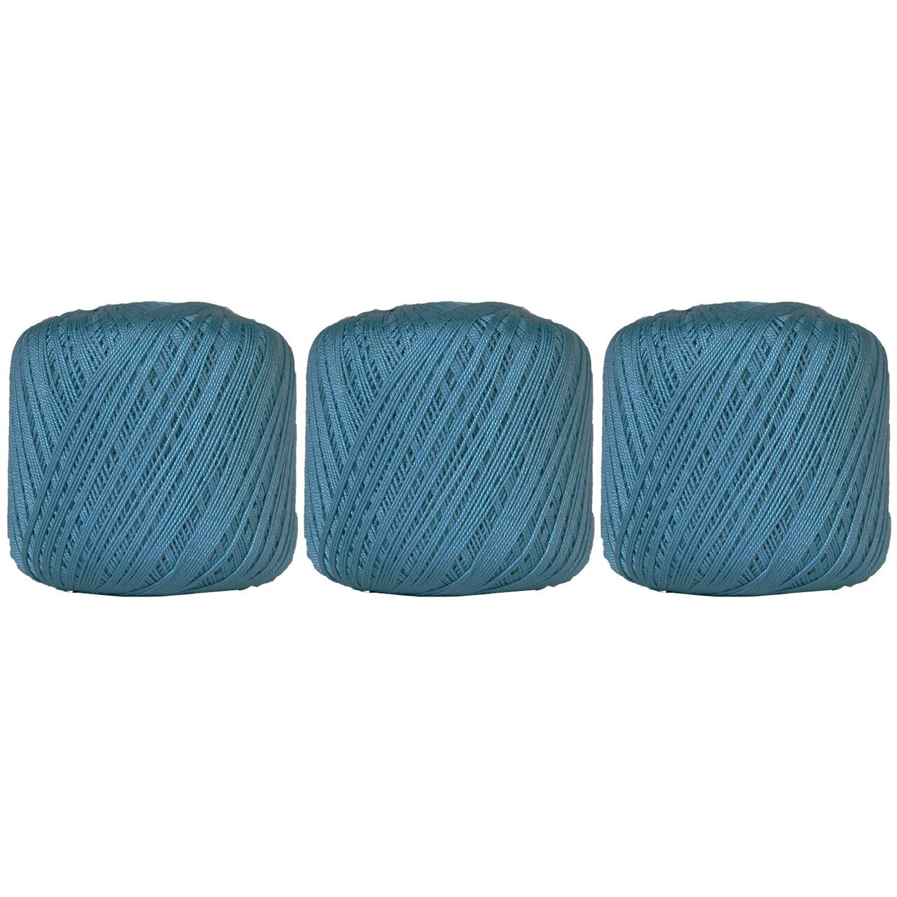 Threadart Size 3 and Size 10 100% Pure Cotton Crochet Thread - For tablecloths, bedspreads, and fashion accessories. 100% mercerized cotton - 30 Colors